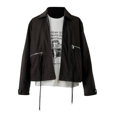 REDRINSE「PRIMA」环形拉链夹克