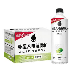 外星人电解质水青柠味600ml*15瓶