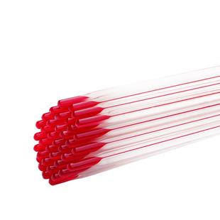 低温零下酒精温度计果蔬保鲜冷库冰箱药房玻璃温度计工业用温度表