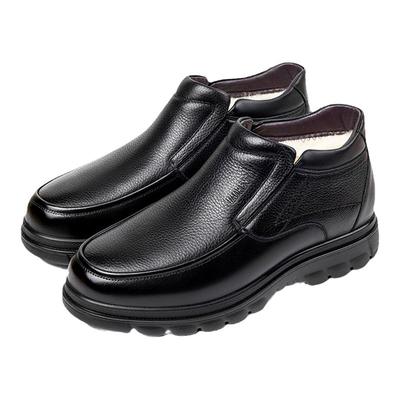 羊皮毛一体加厚保暖雪地靴男