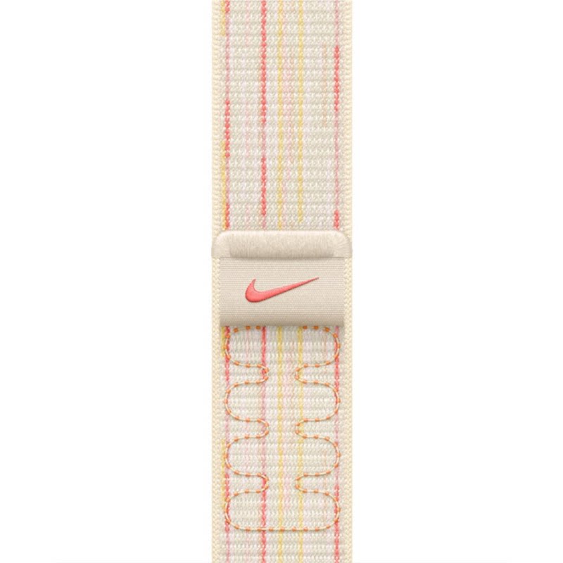 适用iWatch耐克尼龙回环表带S11苹果手表10代运动透气NIKE表带SE3