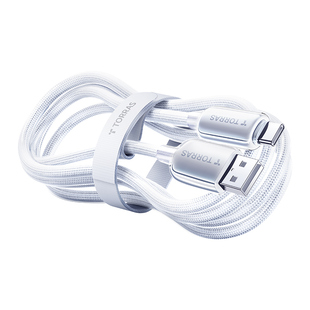 图拉斯快充适用苹果17ProMax数据线USB转双TypeC车载iPhone16手机CarPlay C口平板iPad接口airpods4耳机15器x