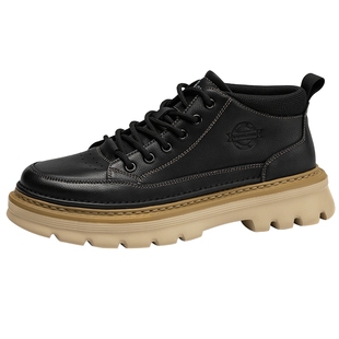 康龙男鞋2025秋季时尚休闲户外潮流舒适百搭工装鞋门店发货