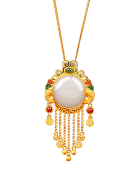 【已祝福】遇见普陀山和田玉项链