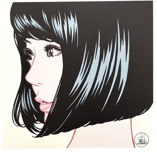 「SHUNA」彼女2 江口寿史展会限定日本原版复古风女孩插画 明信片