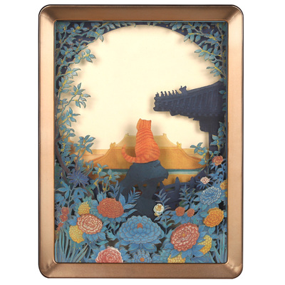 猫记紫禁故宫博物院旗舰店纸雕灯