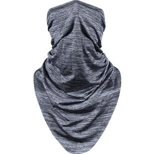 防晒面罩骑行装备骑手面巾冰丝紫外线围脖套夏季钓鱼挂耳头巾男士