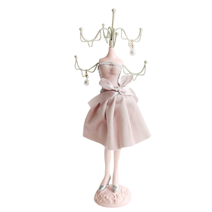 首饰展示架 人形模特项链架饰品珠宝陈列拍摄道具摆件 耳环收纳架