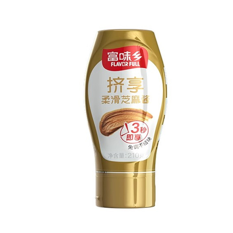 富味乡柔滑花生芝麻酱免调210酱类调料