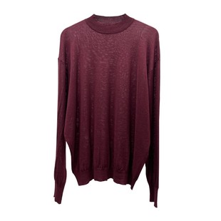 薄款毛衣2025新款女春秋半高领内搭打底针织衫宽松慵懒松弛感上衣