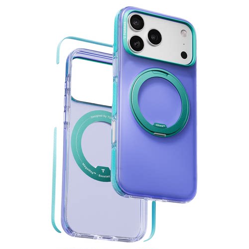Papi酱同款】图拉斯O3Hue撞色支点壳新款手机壳适用苹果17ProMax磁吸iPhone16外壳15保护支架17p防摔官好看ip