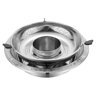 旋转式升降火锅锅家用电磁炉用