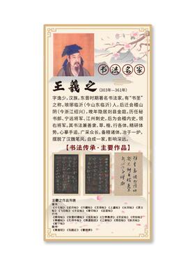 伍佰会书法教室走廊雪弗板