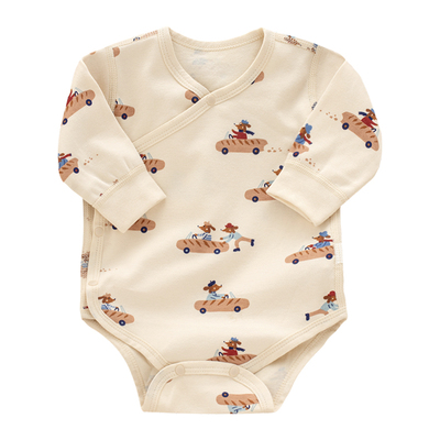 a类纯棉四季款双层护肚包屁衣