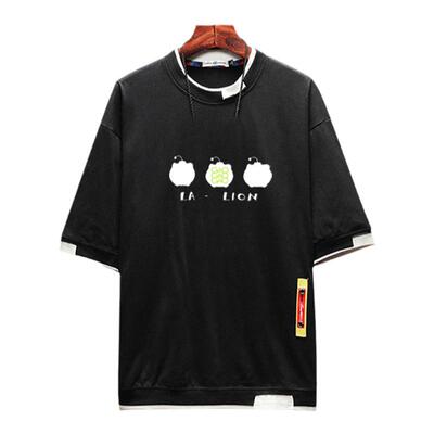 虚拟主播周边男女休闲宽松短袖