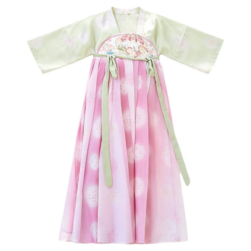 2026夏季女童汉服唐装公主裙