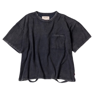 现货折扣 ANACHRONORM MOSS STITCH DAMAGED POCKET日产破坏短袖T