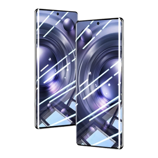 适用vivox80钢化膜x80pro手机膜全屏曲屏全覆盖水凝vivi防窥新款曲面屏vovo防摔高清指纹por防爆保护玻璃贴膜