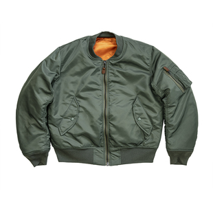 红风 MA1飞行夹克男秋冬空军飞行服男秋冬宽松加厚工装棉服短外套