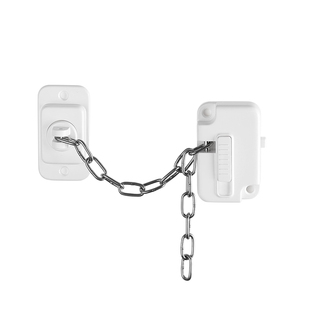 防盗门链安全链儿童安全锁窗户卡扣锁扣限位器推拉门铝合金防护锁