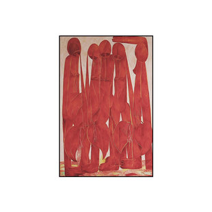 民宿酒店侘寂风艺术抽象装饰画小众无框画软装油画布玄关挂画定制