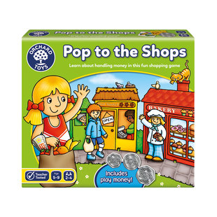 快慢狐英国PoptotheShops流行商店 儿童财商启蒙逻辑思维益智玩具