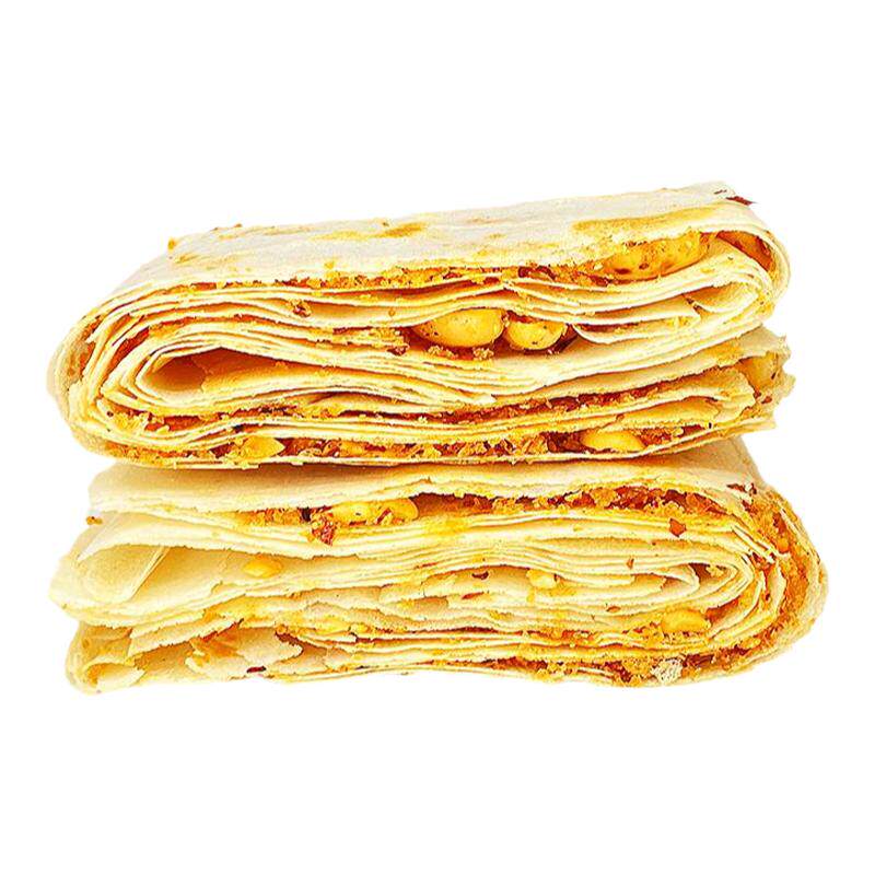 香酥煎饼山东特产曲阜花生煎饼小米薄脆孔府夹心煎饼脆片即食咸味