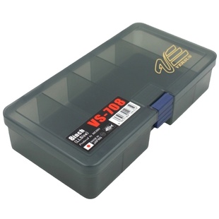 日本明邦MEIHO假饵盒咬铅别针路亚盒飞蝇盒渔具收纳盒储物盒垂钓