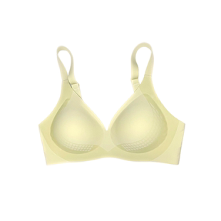 INNER YES泡芙奶贝/无痕内衣女小胸聚拢美背文胸运动可穿胸罩