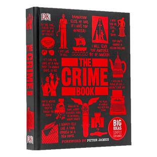 DK人类思想百科系列 犯罪学百科 英文原版 罪案百科 The Crime Book: Big Ideas Simply Explained 犯罪案例解读案例剖析犯罪心理