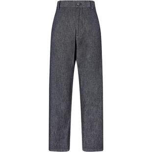 [黑支线]速写男装早春新款男士裤子棉质原色牛仔裤直筒复古时尚