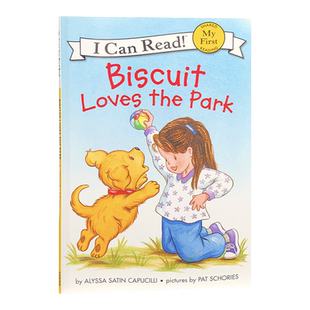 现货进口英文原版小饼干系列 My First I Can Read Biscuit Loves the Park 幼儿英语启蒙阅读故事图画书 儿童分级读物绘本