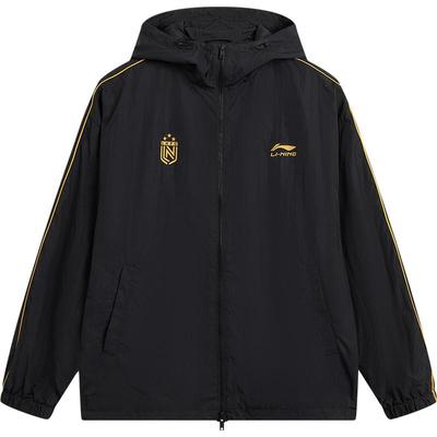 李宁复古球迷风情侣外套