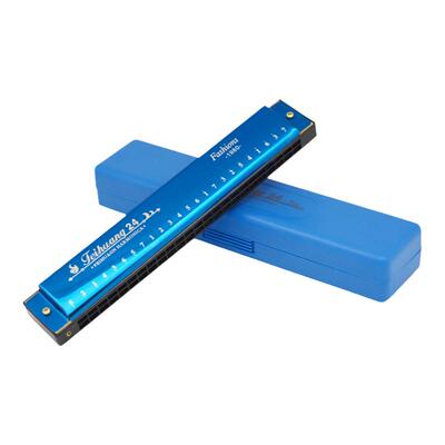 口琴 上海国光24孔纪念版复音C调口琴 harmonica 初学入门乐器