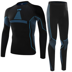 UTO悠途滑雪速干衣户外功能内衣女运动登山保暖内衣男排汗压缩衣