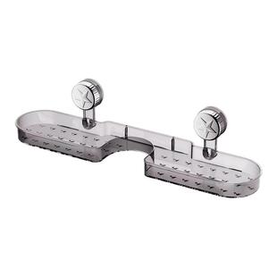 吸盘洗漱台置物架壁挂免打孔卫生间浴室镜前洗手池水龙头收纳挂架