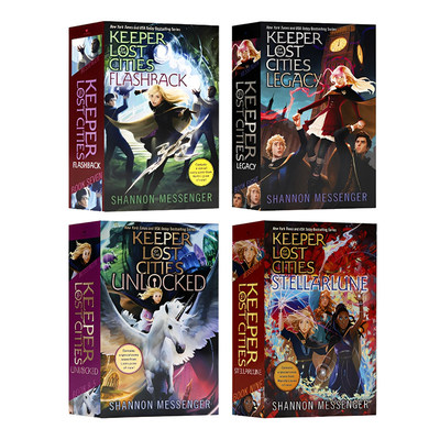 失落城市的守护者7-9 英文原版 Keeper of the Lost Cities Collection Books 含第8.5册青少年中学生课外读物儿童冒险小说平装