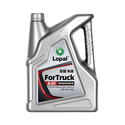 龙蟠丰途A30柴油机油15W40/20W50国四国五CI-4柴机油4L 动力强劲