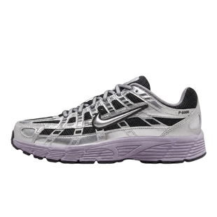 Nike耐克女鞋新款P-6000大童运动鞋黑银紫色复古老爹鞋HV5064-027
