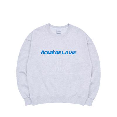 ADLV印花圆领卫衣套头基础打底衫长袖宽松休闲男女士中性运动阔型