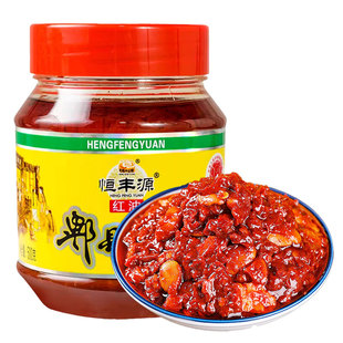 恒丰源红油郫县豆瓣酱瓶装家用炒菜调料味品家用商用正宗四川特产