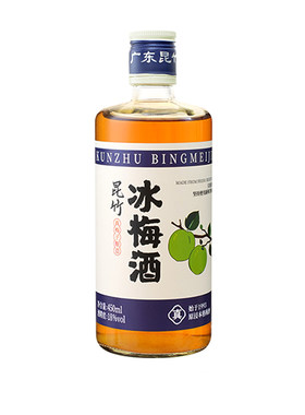 昆竹冰梅酒18度本格梅酒