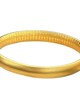 古法传承心经手镯女妈妈假三金