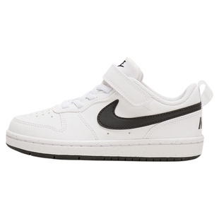 耐克官方正品儿童小白鞋男童女童25冬季新款运动鞋童鞋魔术贴板鞋