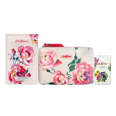 CathKidston玫瑰复古化妆包