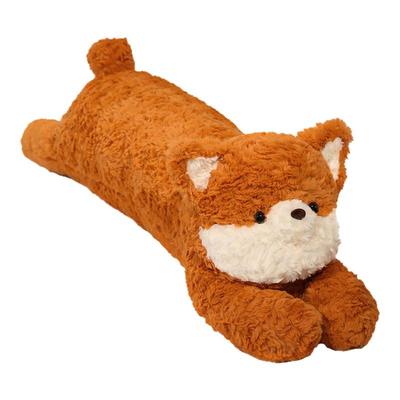 狄高长条小狗毛绒玩具熊猫靠垫夹腿睡觉狐狸大号靠抱枕长耳狗玩偶