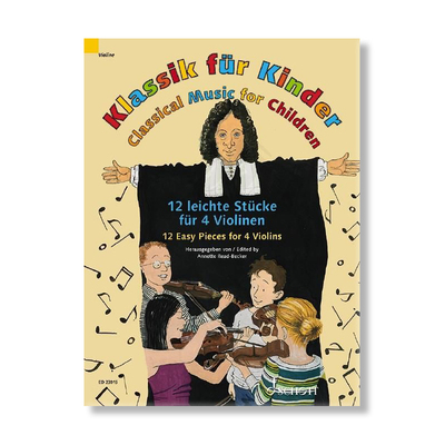 儿童经典音乐12首简易小提琴作品
