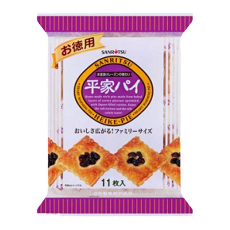 日本进口三立提子千层酥饼干
