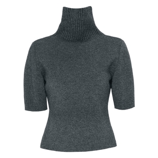 IDPAN女装简约百搭高领毛衫冬季新款时尚内搭背心女打底衫