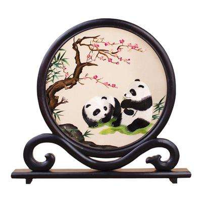 免费刻字，国风特色礼物大熊猫